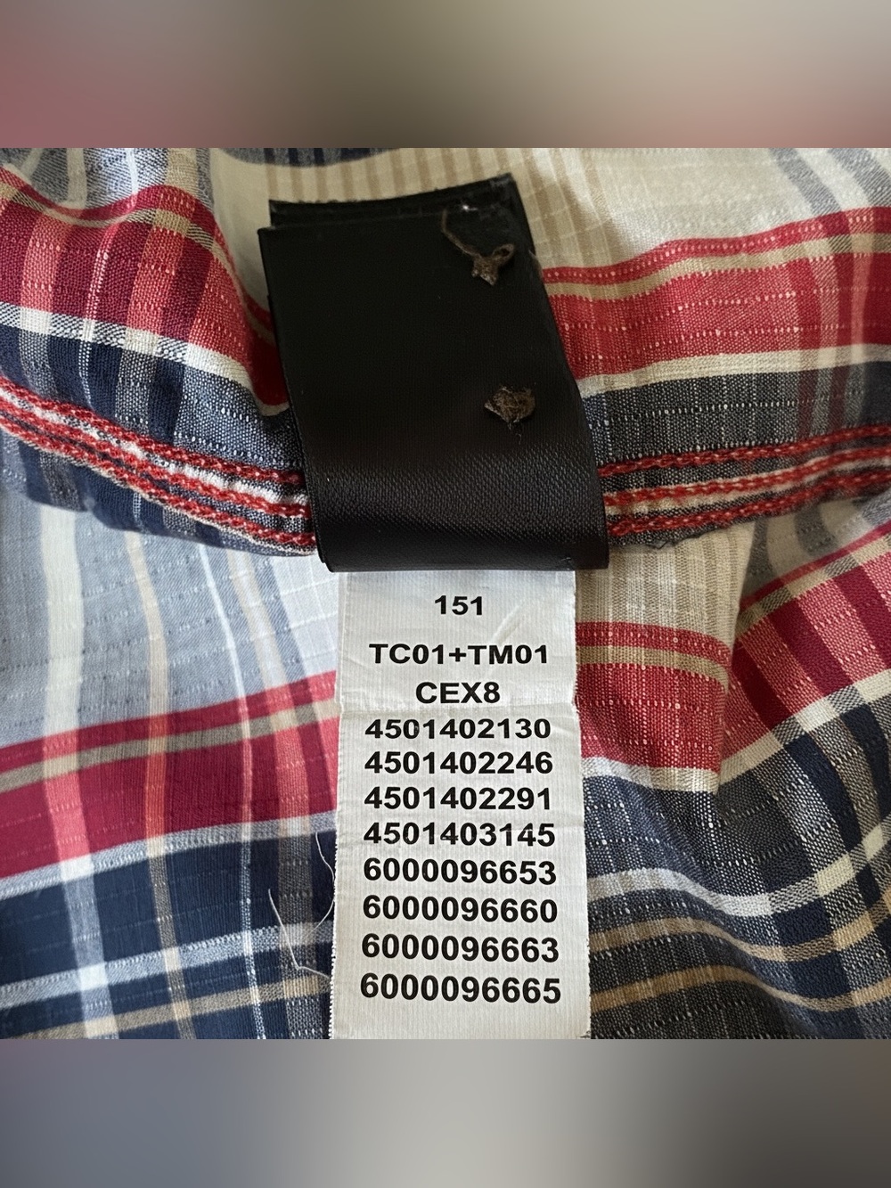 The North Face Ridgecrest Mens XXL Long Sleeve Plaid Button Up Shirt CEX8 - Picture 10 of 14